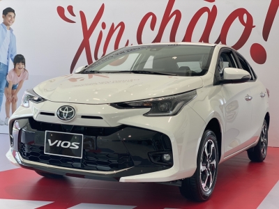 Ngoại Thất Toyota Vios mới 2024