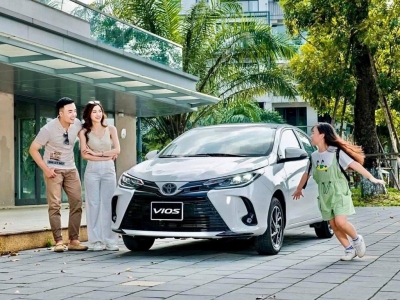 Toyota Vios dẫn đầu doanh số 6 tháng đầu năm 2022